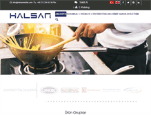 Tablet Screenshot of halsanmutfak.com